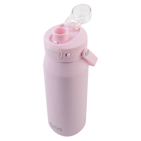 Oasis Ceramic S/S Triple Wall Capri Quick Release Drink Bottle Cap Only - Alabaster